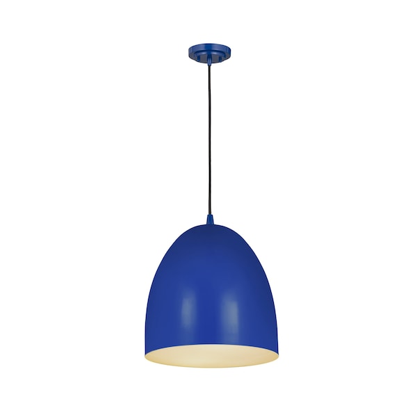 Z Studio Dome Pendant 1 Light Pendant, Blue